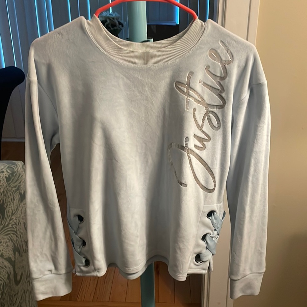 Girls Justice sweatshirt size 1416